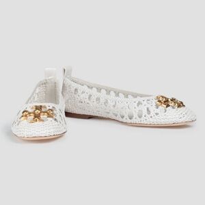 Tory Burch Eleanor Woven Ballet Flat